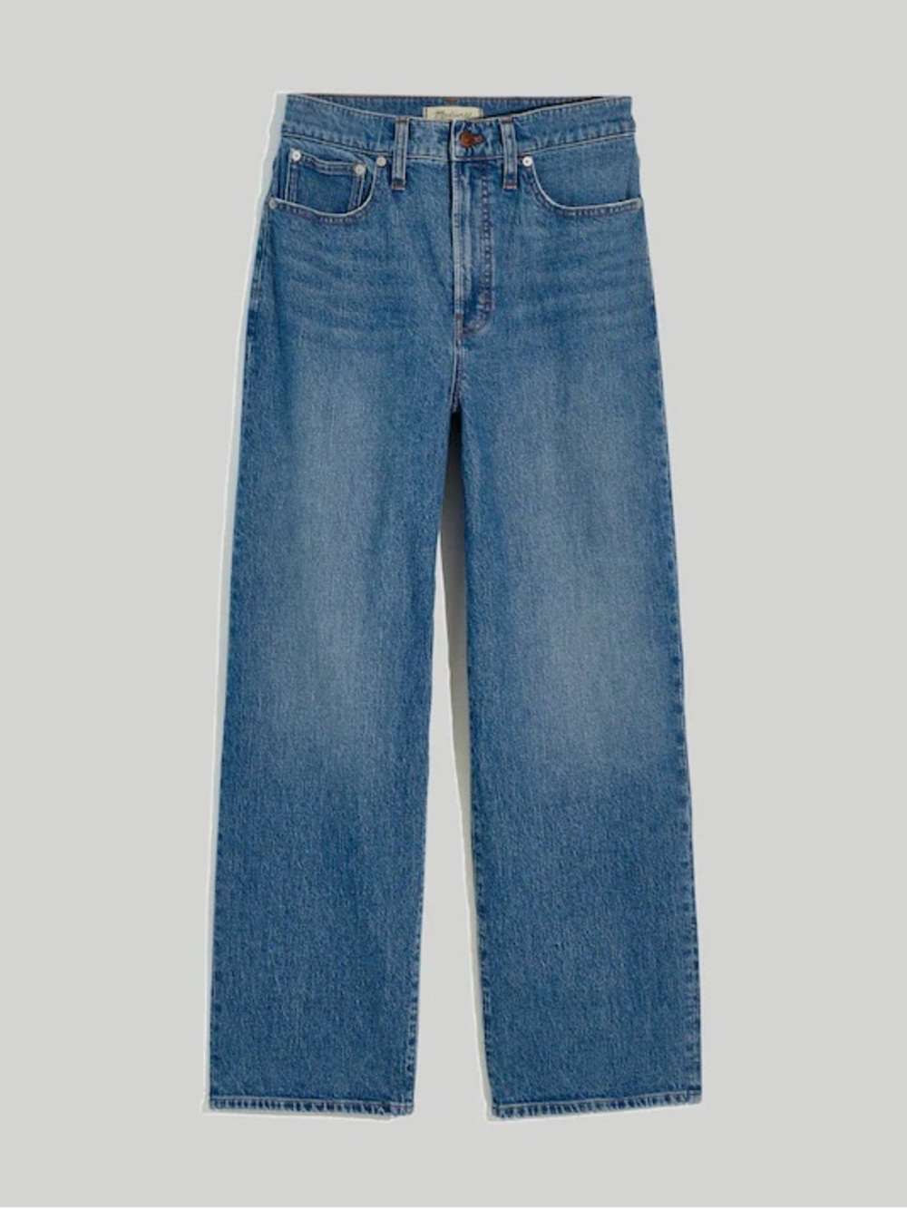 Madewell perfect vintage wide leg crop jeans size 25 tall